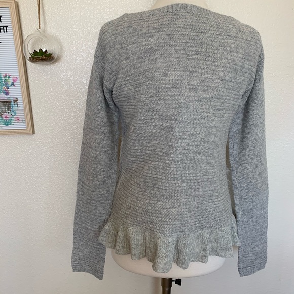 Sleeping on Snow Anthropologie Nuvola Sweater Sz M Wool Blend - Picture 5 of 8